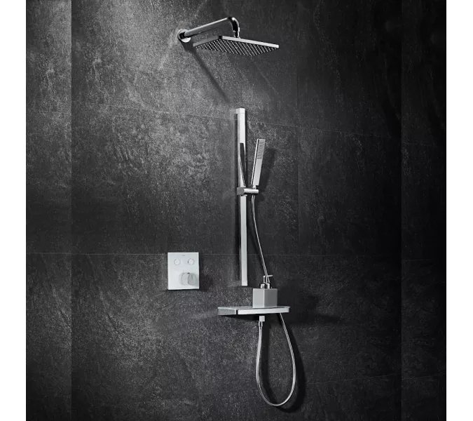 Встроенная душевая система Black&White U7766