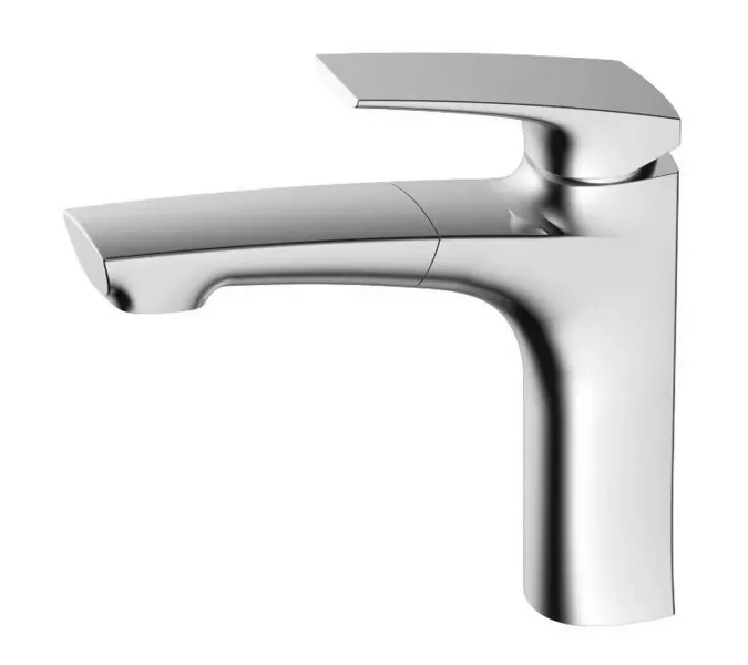 Смеситель для раковины Black&White UK7901C, Выбрать цвет: Хром, изображение 6