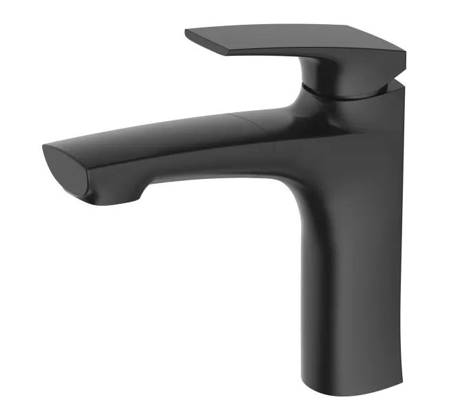 Смеситель для раковины Black&White UK7901B, Выбрать цвет: Черный, изображение 6