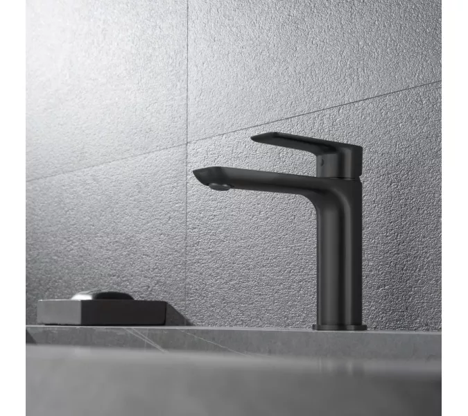 Смеситель для раковины Black&White UK8301B, изображение 7