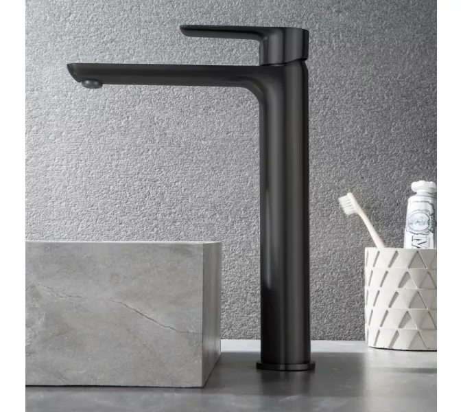 Смеситель для раковины Black&White UK8302B, изображение 3