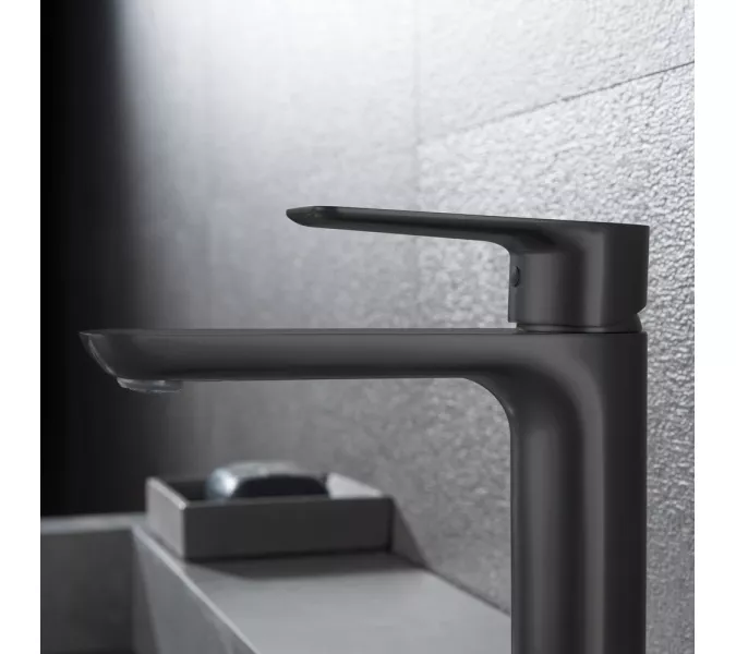 Смеситель для раковины Black&White UK8302B, изображение 4