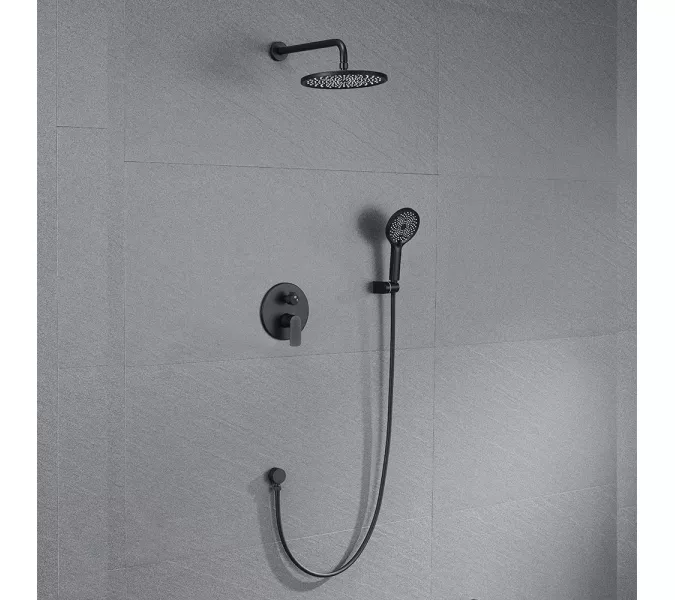 Встроенная душевая система Black&White UK8311B