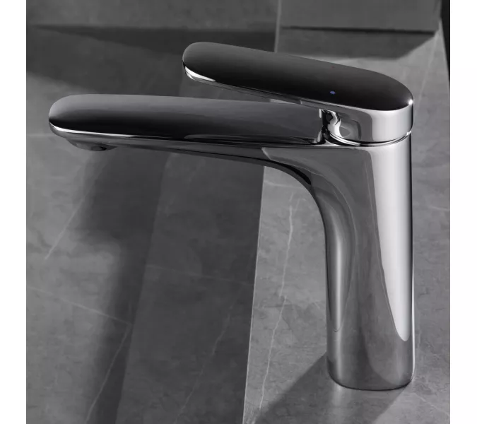 Смеситель для раковины Black&White UK8701MG, Выбрать цвет: Хром, изображение 2