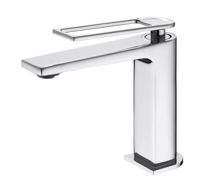 Смеситель для раковины Black&White UK9901C, Выбрать цвет: Хром, изображение 8