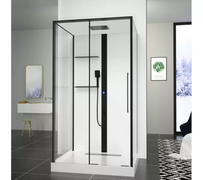 Душевая кабина Black&White G8038