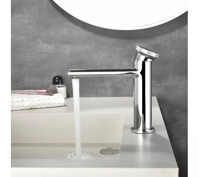 Смеситель для раковины Black&White GF-7107-С, Выбрать цвет: Хром, изображение 5