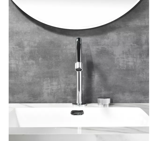 Смеситель для раковины Black&White GF-7108-С, Выбрать цвет: Хром, изображение 9