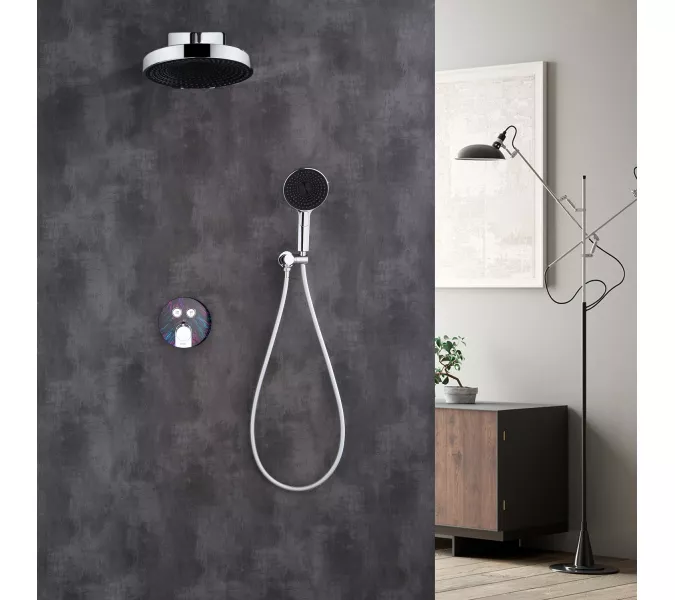 Встроенная душевая система Black & White GH-9401-MC, изображение 2