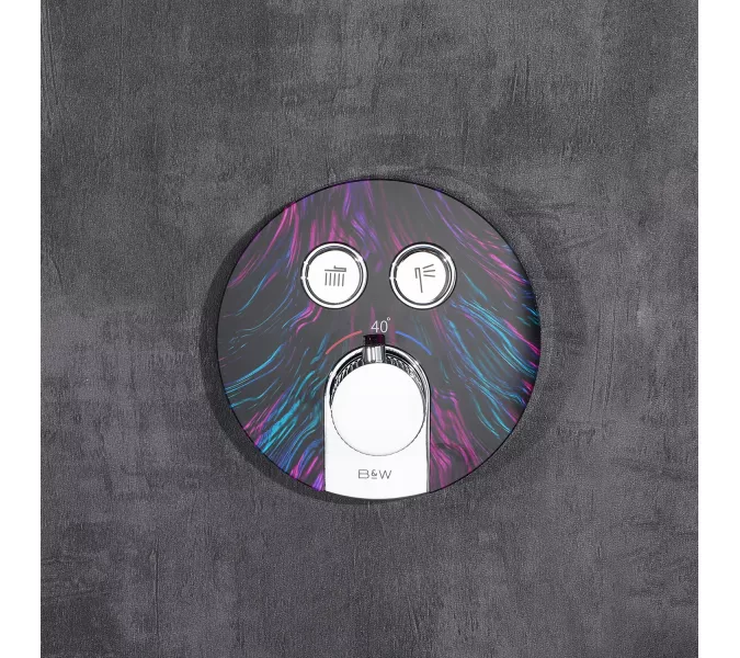 Встроенная душевая система Black & White GH-9401-MC, изображение 9