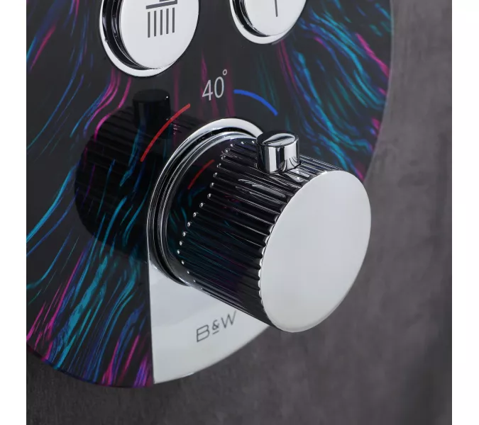 Встроенная душевая система Black & White GH-9401-MC, изображение 11