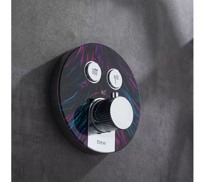 Встроенная душевая система Black & White GH-9401-MC, изображение 8