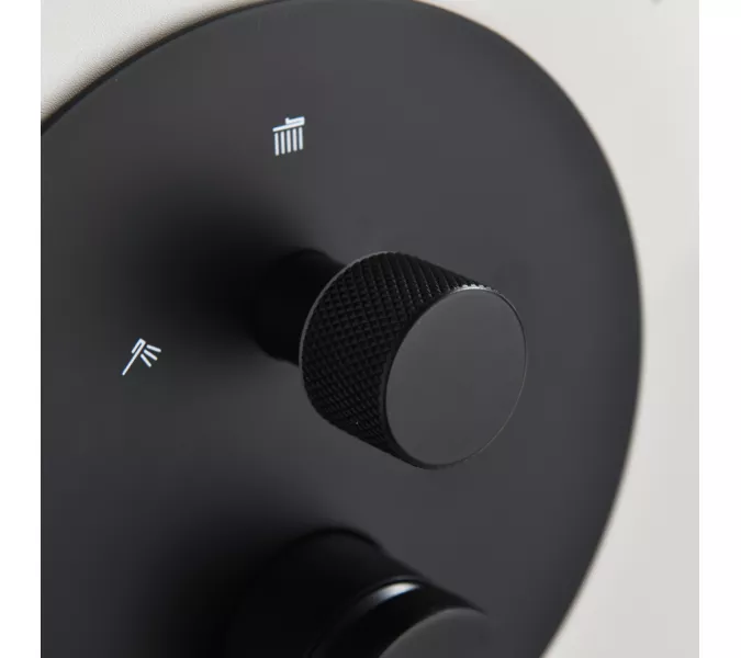 Встроенная душевая система Black & White GL-9105-MB, Выбрать цвет: Черный, изображение 3