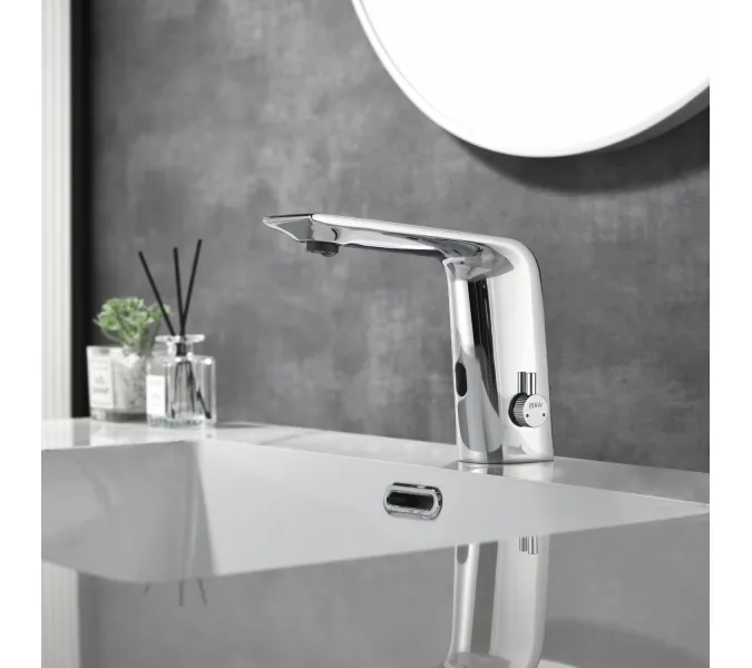 Смеситель для раковины сенсорный Black&White GS-7101-C, Выбрать цвет: Хром