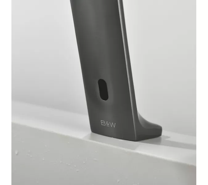 Смеситель для раковины сенсорный Black&White GS-7102-GM, Выбрать цвет: Оружейная сталь, изображение 12