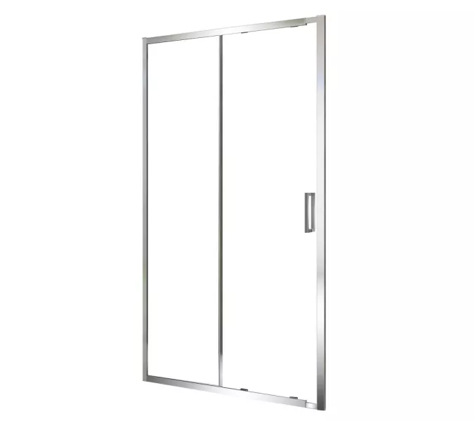 Душевая дверь в нишу Black&White SX715, Цвет профиля: Хром, Выбрать размер: 100, изображение 2