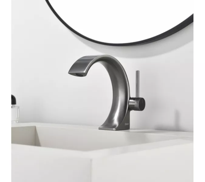 Смеситель для раковины Black&White GF-7106-С, Выбрать цвет: Хром, изображение 2