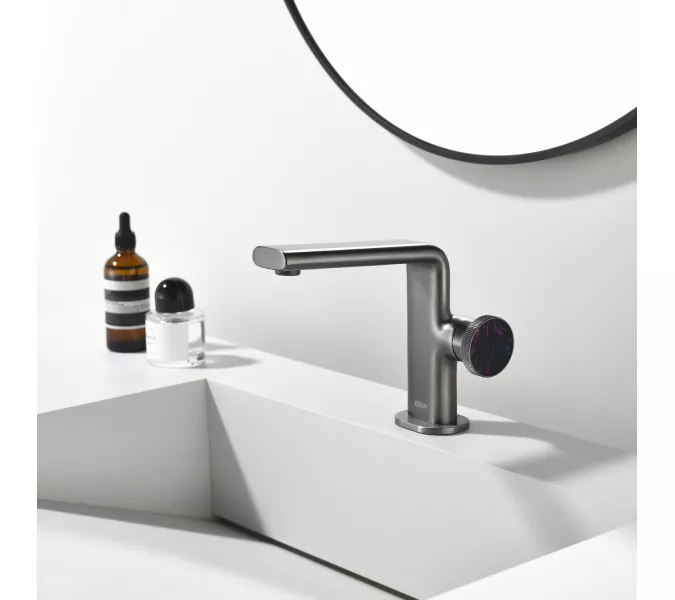 Смеситель для раковины Black&White GF-7207-С, Выбрать цвет: Хром, изображение 2