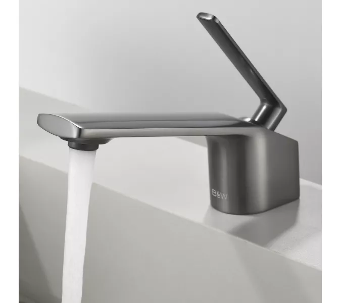 Смеситель для раковины Black&White GF-7104-MB, Выбрать цвет: Черный, изображение 2