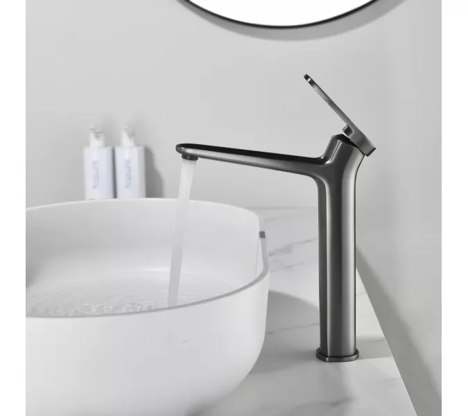 Смеситель для раковины Black&White GF-7209-С, Выбрать цвет: Хром, изображение 3