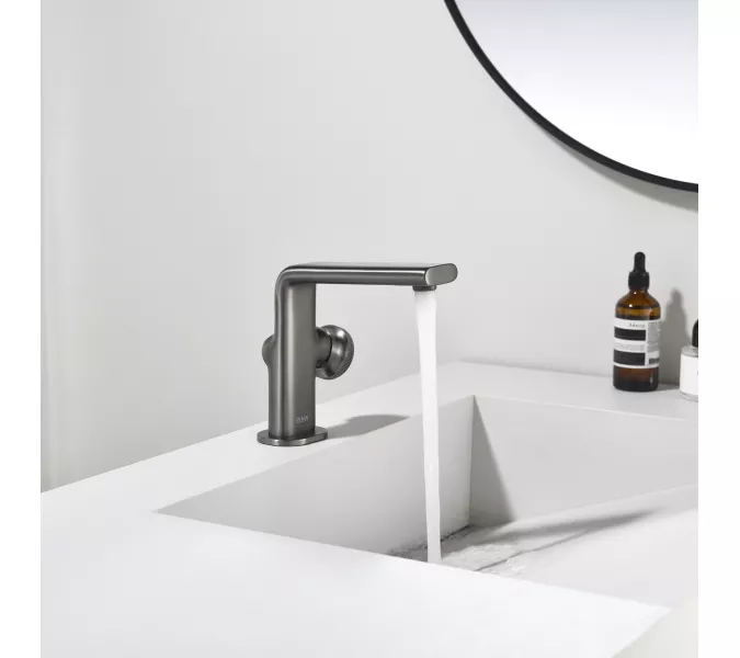 Смеситель для раковины Black&White GF-7207-С, Выбрать цвет: Хром, изображение 3