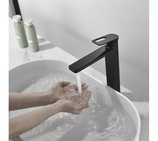 Смеситель для раковины Black&White GF-7203-С, Выбрать цвет: Хром, изображение 3