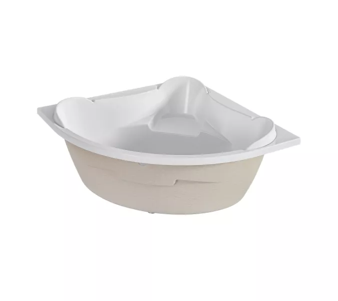 Ванна акриловая 1Marka "PALERMO", Выбрать размер: 120х120, изображение 5