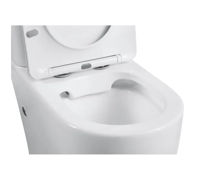 Унитаз керамический Black&White W-7789, изображение 4