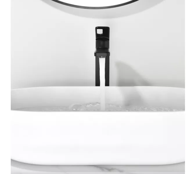Смеситель для раковины Black&White GF-7203-MB, Выбрать цвет: Черный, изображение 11