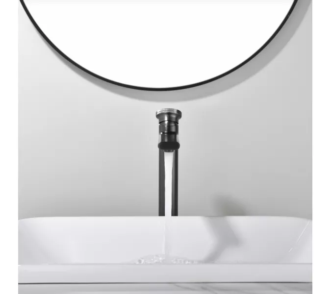 Смеситель для раковины Black&White GF-7307-GM, Выбрать цвет: Оружейная сталь, изображение 5