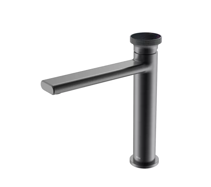 Смеситель для раковины Black&White GF-7307-GM, Выбрать цвет: Оружейная сталь