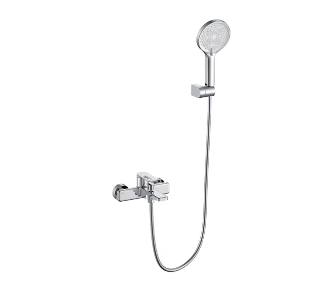 Смеситель для ванны Black&White GL-9101-C (душевой шланг и лейка в комплекте), Выбрать цвет: Хром