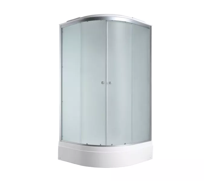 Душевая кабина AvaCan C3010/3080/3090 средний поддон, Цвет стекла: матовое, Цвет профиля: Хром, Тип поддона: Средний, Выбрать размер: 100х100, Внешний вид: Гидромассаж + электрика, Наличие крыши: есть, изображение 3