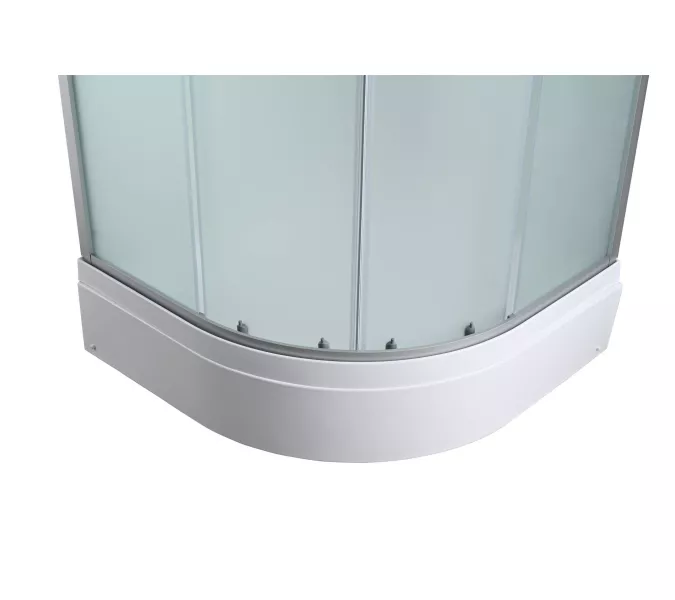 Душевая кабина AvaCan C3010/3080/3090 средний поддон, Цвет стекла: матовое, Цвет профиля: Хром, Тип поддона: Средний, Выбрать размер: 100х100, Внешний вид: Гидромассаж + электрика, Наличие крыши: есть, изображение 17