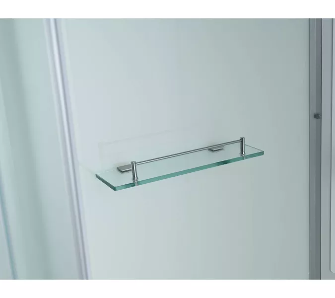 Душевая кабина AvaCan C3010/3080/3090 средний поддон, Цвет стекла: матовое, Цвет профиля: Хром, Тип поддона: Средний, Выбрать размер: 100х100, Внешний вид: Гидромассаж + электрика, Наличие крыши: есть, изображение 11