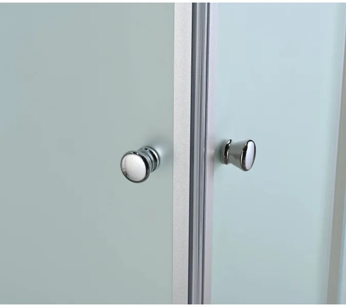 Душевая кабина AvaCan CK2010/2080/2090, Цвет стекла: матовое, Цвет профиля: Хром, Тип поддона: Низкий, Выбрать размер: 100х100, Внешний вид: без гидромассажа, Наличие крыши: есть, изображение 12