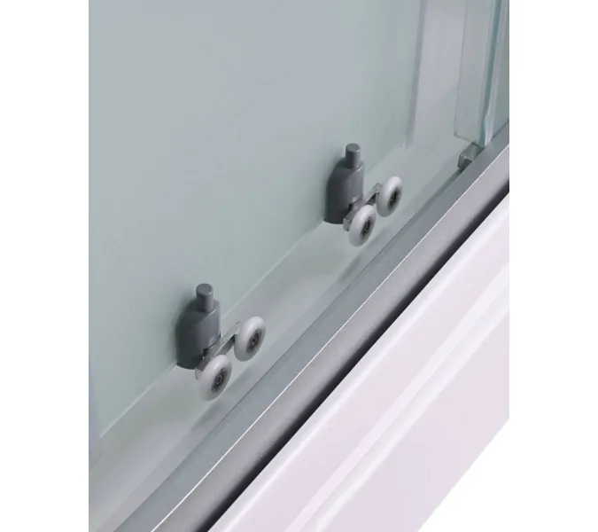 Душевая кабина AvaCan CK2010/2080/2090, Цвет стекла: матовое, Цвет профиля: Хром, Тип поддона: Низкий, Выбрать размер: 100х100, Внешний вид: без гидромассажа, Наличие крыши: есть, изображение 9