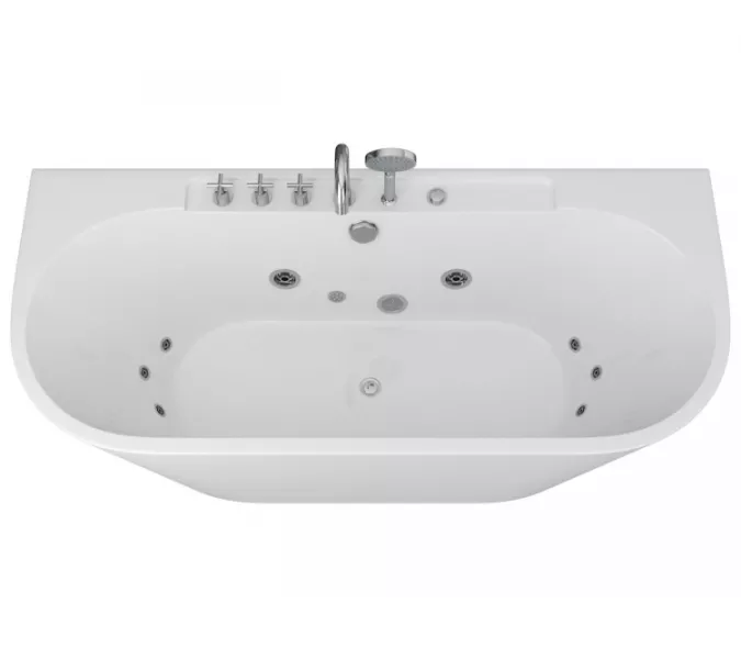 Ванна акриловая Frank F109 с гидромассажем
