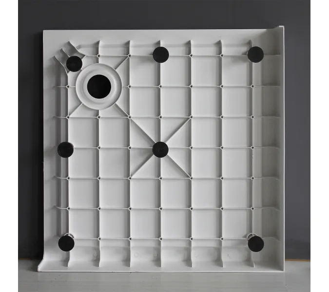 Душевой поддон квадратный RGW SMC-C-088 Белый, Тип поддона: Средний, Выбрать размер: 80х80, изображение 11