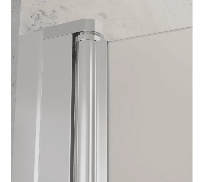 Душевая дверь RGW Dolphin TN-03 прозрачное/хром, Цвет стекла: прозрачное, Цвет профиля: Хром, Выбрать размер: 80, изображение 5