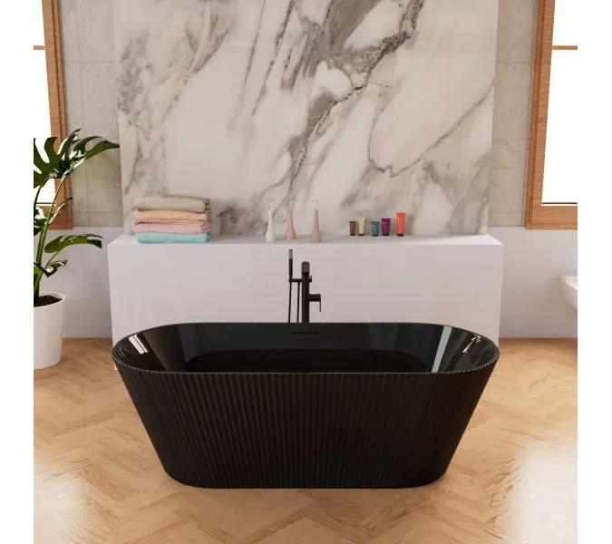 Ванна акриловая Frank  F6103 Black/Black, Выбрать цвет: Черный