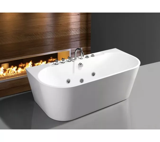 Ванна акриловая Frank F109 с гидромассажем, изображение 5