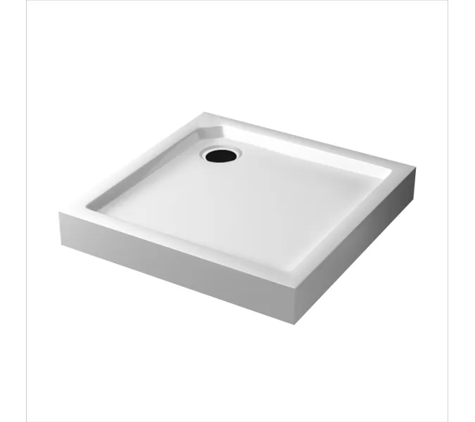 Душевой поддон квадратный RGW SMC-C-088 Белый, Тип поддона: Средний, Выбрать размер: 80х80, изображение 8