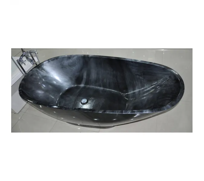 Ванна акриловая Frank F180 Обсидиан 180х85, изображение 6