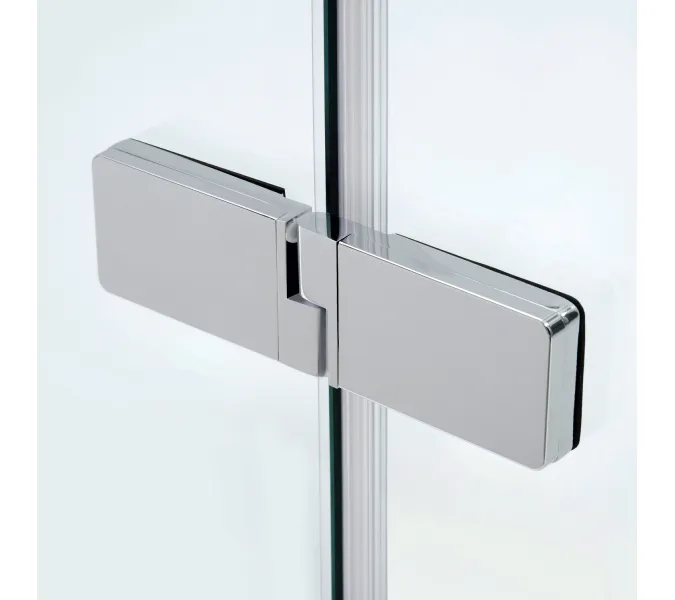 Душевой уголок WasserKRAFT Aller 10H, Цвет стекла: прозрачное, Цвет профиля: Хром, Выбрать размер: 80х120, Ориентация: Левая, изображение 9