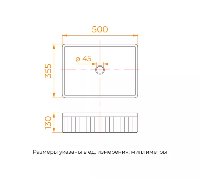 Раковина накладная RGW GS-20, изображение 8
