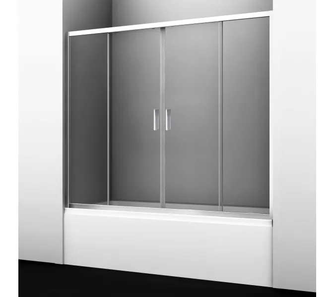 Стеклянная шторка WasserKRAFT Lippe 45S02-170   170х150, изображение 6