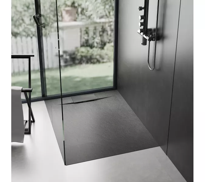 Душевой поддон прямоугольный RGW TUS-B Черный, Выбрать размер: 90х120, изображение 2