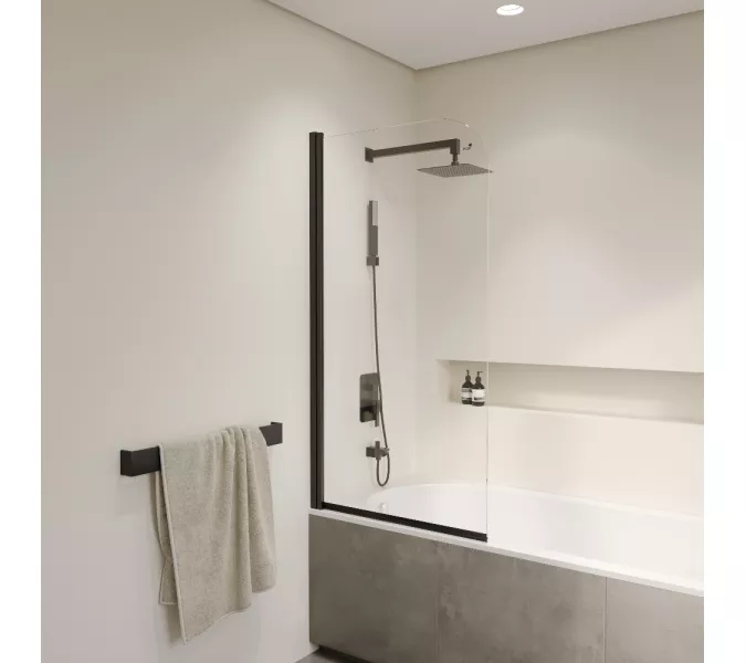 Шторка на ванну RGW SC-109B, Цвет профиля: Черный, изображение 2