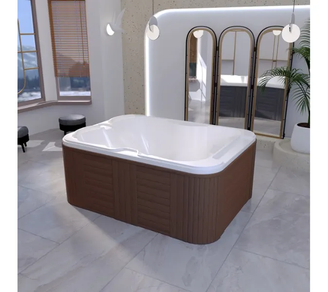 Бассейн гидромассажный Radomir Мишель Platinum  205х155 см